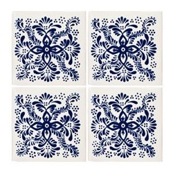 Lluvia Azul - 10x10cm Fliese