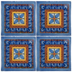 Rosa de los Vientos - 10x10cm Fliese