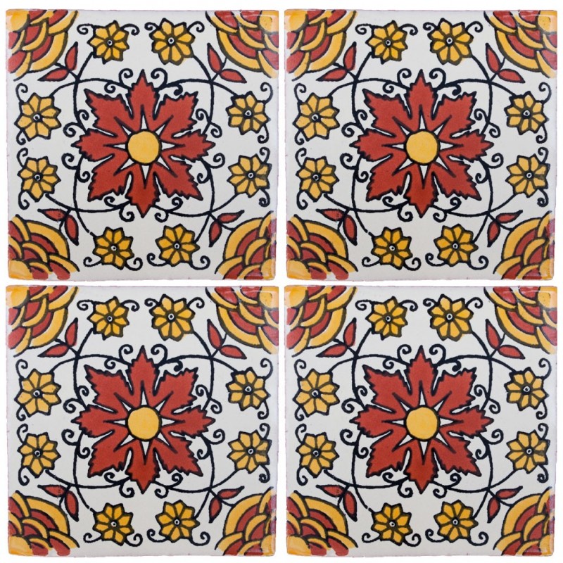 Rosa del Desierto - 10x10cm Fliese