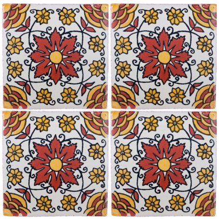 Rosa del Desierto - 10x10cm Fliese