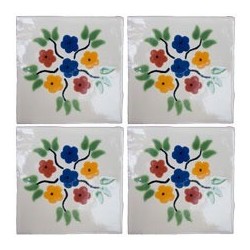 Bouquet - 10x10cm Fliese