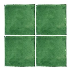 Verde Deslavado - 10x10cm Fliese