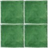 Verde Deslavado - 10x10cm Fliese