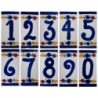 Zahlen - 5x10cm Fliese