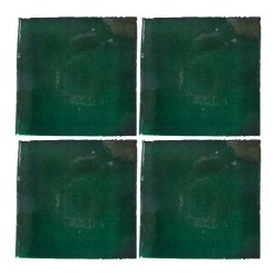 Verde Brillante - 10x10cm Fliese