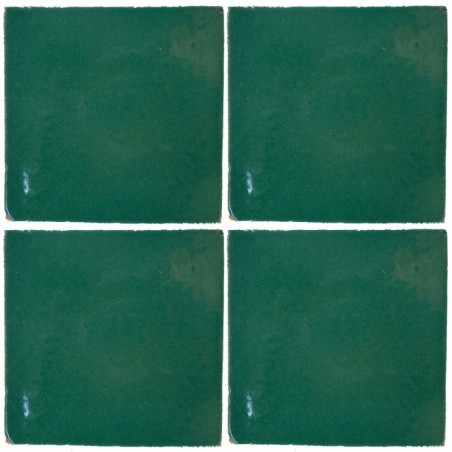 Verde Manzano - 10x10cm Fliese