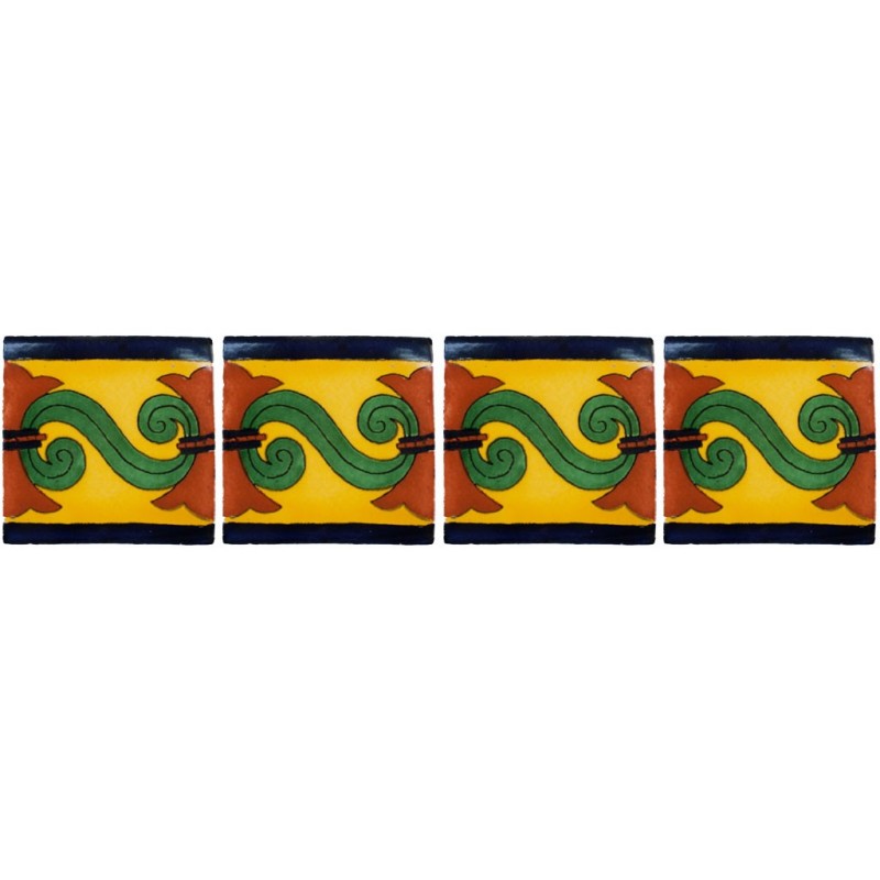 Chilena Mostaza - 10x10cm Fliese