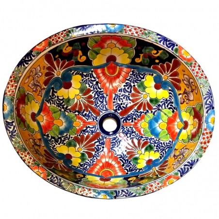 Tulum 30 OVAL GRANDE Einbauwaschbecken - 53 x 43 cm