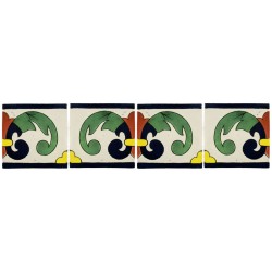 Ola Multicolor - 10x10cm Fliese