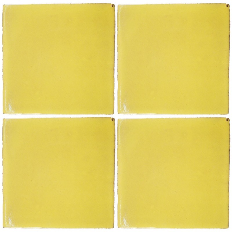 Amarillo Ceramico - 10x10cm Fliese