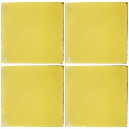 Amarillo Ceramico - 10x10cm Fliese