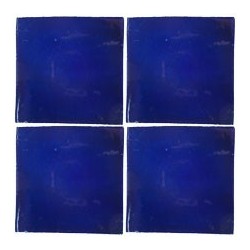 Azul Brillante - 10x10cm Fliese