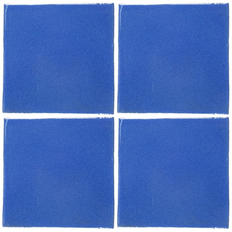 Azul Medio - 10x10cm Fliese