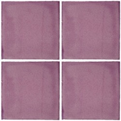 Lila Deslavado - 10x10cm Fliese