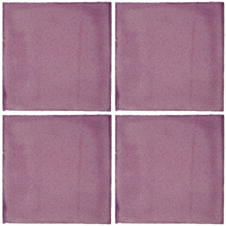 Lila Deslavado - 10x10cm Fliese