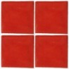 Rojo Deslavado - 10x10cm Fliese