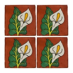 Alcatraz 1 f/Terracota - 10x10cm Fliese