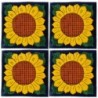 Girasol panal - 10x10cm Fliese