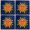 Sol de Rayos - 10x10cm Fliese