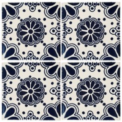 Lazo Azul - 10x10cm Fliese