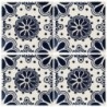 Lazo Azul - 10x10cm Fliese