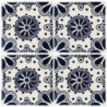 Lazo Azul - 10x10cm Fliese