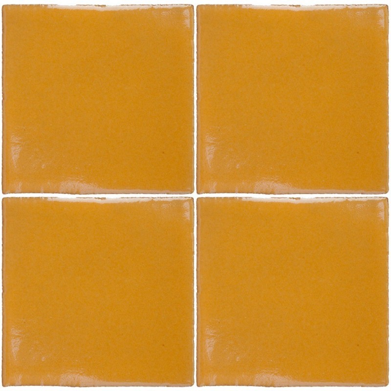 Amarillo Mostaza - 7x7 cm Fliese
