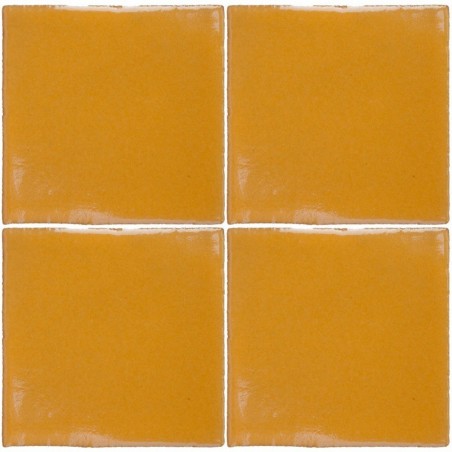 Amarillo Mostaza - 7x7 cm Fliese