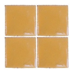 Amarillo Mostaza - 5x5cm Fliese