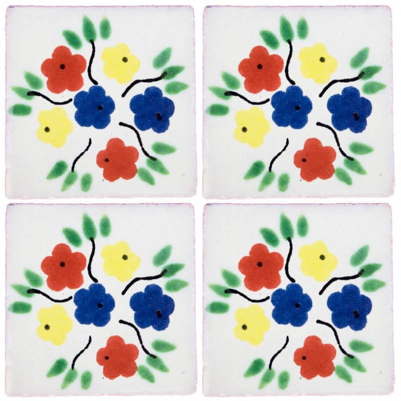 Bouquet - 5x5cm Fliese