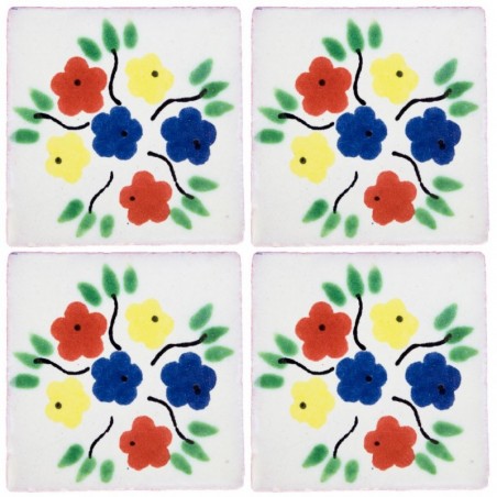 Bouquet - 5x5cm Fliese