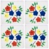 Bouquet - 5x5cm Fliese