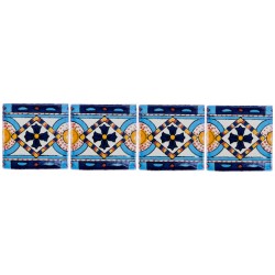 Campanilla Turquesa - 5x5cm Fliese