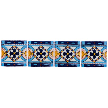 Campanilla Turquesa - 5x5cm Fliese