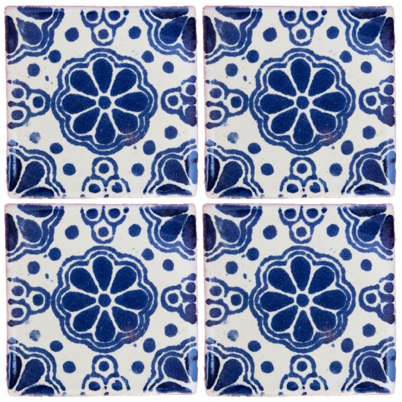 Lazo Azul - 5x5cm Fliese