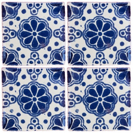 Lazo Azul - 5x5cm Fliese