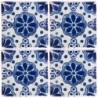 Lazo Azul - 5x5cm Fliese