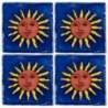 Sol de Rayos - 5x5cm Fliese