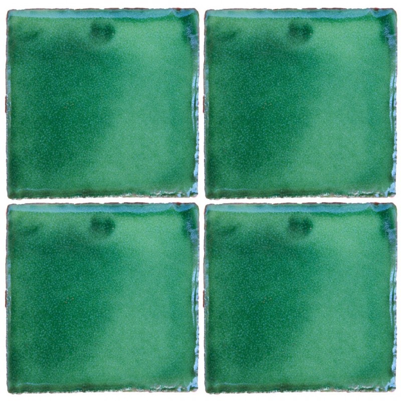 Verde Deslavado - 5x5cm Fliese