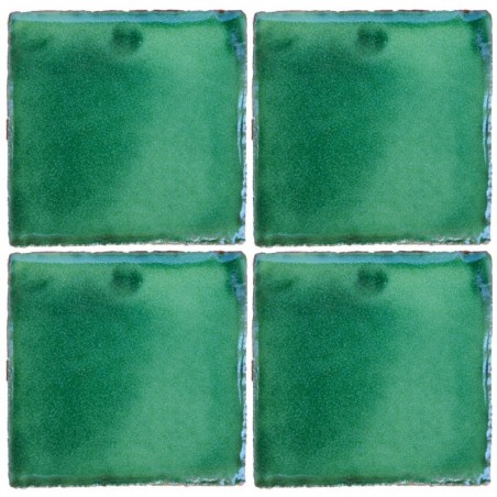 Verde Deslavado - 5x5cm Fliese