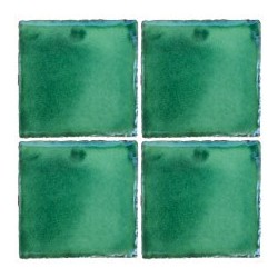 Verde Deslavado - 5x5cm Fliese