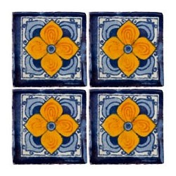 Flor arabe - 5x5cm Fliese