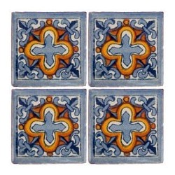 Flor de liz - 5x5cm Fliese