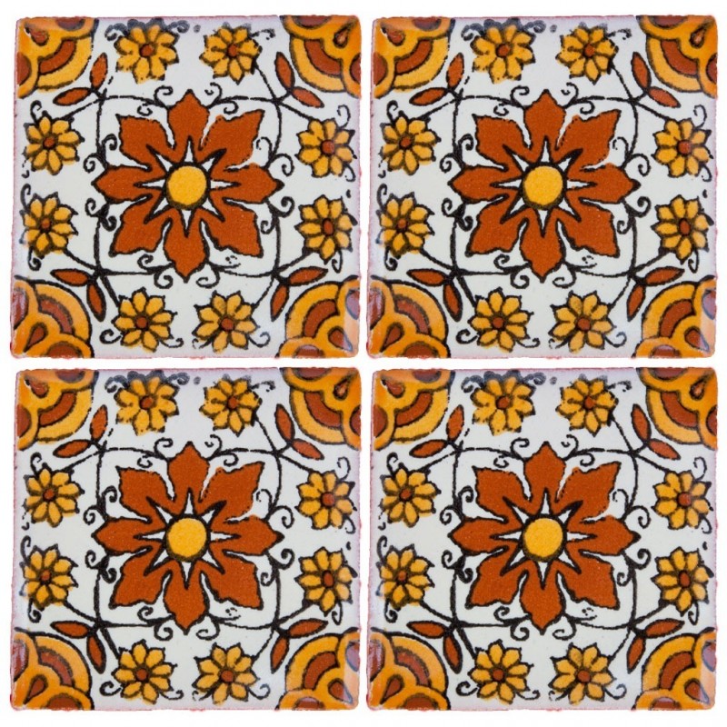 Rosa del desierto - 5x5cm Fliese