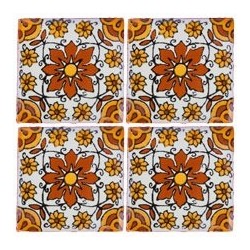 Rosa del desierto - 5x5cm Fliese