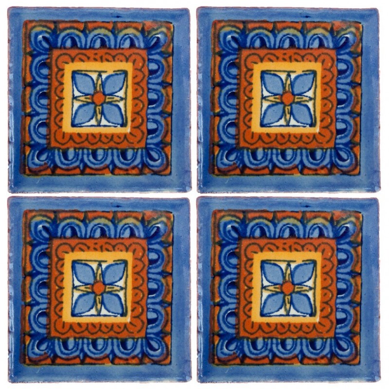 Rosa de los vientos - 5x5cm Fliese