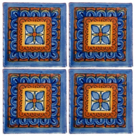 Rosa de los vientos - 5x5cm Fliese