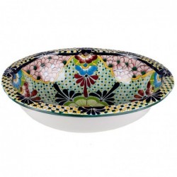 Flores 95 OVAL GRANDE Einbauwaschbecken - 53 x 43 cm