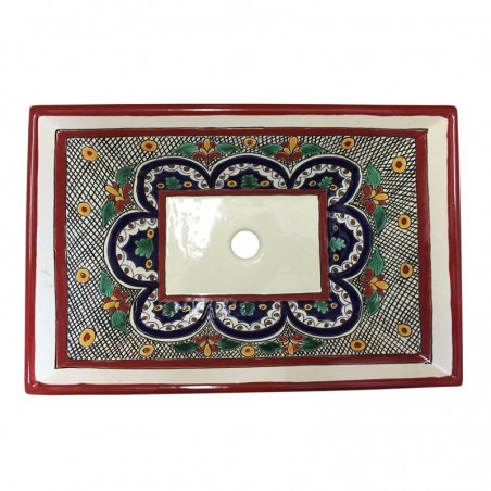 Margarita 81 CUADRADO Aufsatzwaschbecken - 54 x 36 cm