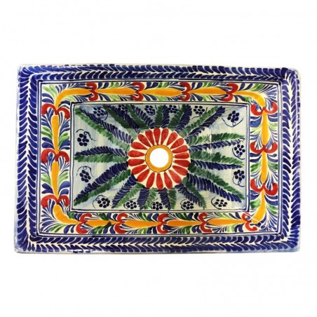 Girasol 123 CUADRADO Aufsatzwaschbecken - 54 x 36 cm